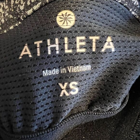 Athleta Prisma XS tank black gray athletic straps EUC - Picture 7 of 12